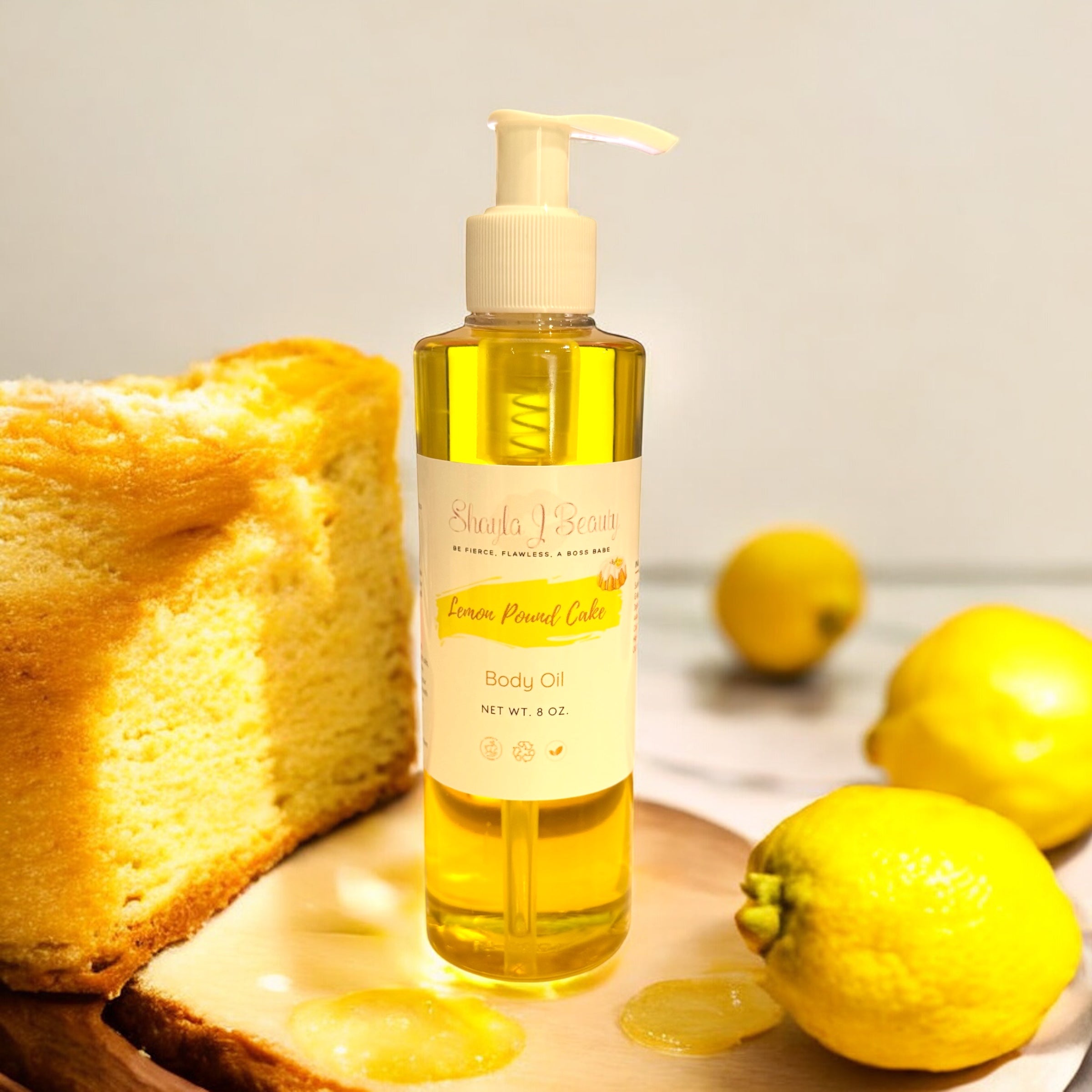 Lemon Pound Cake Body Oil image 0