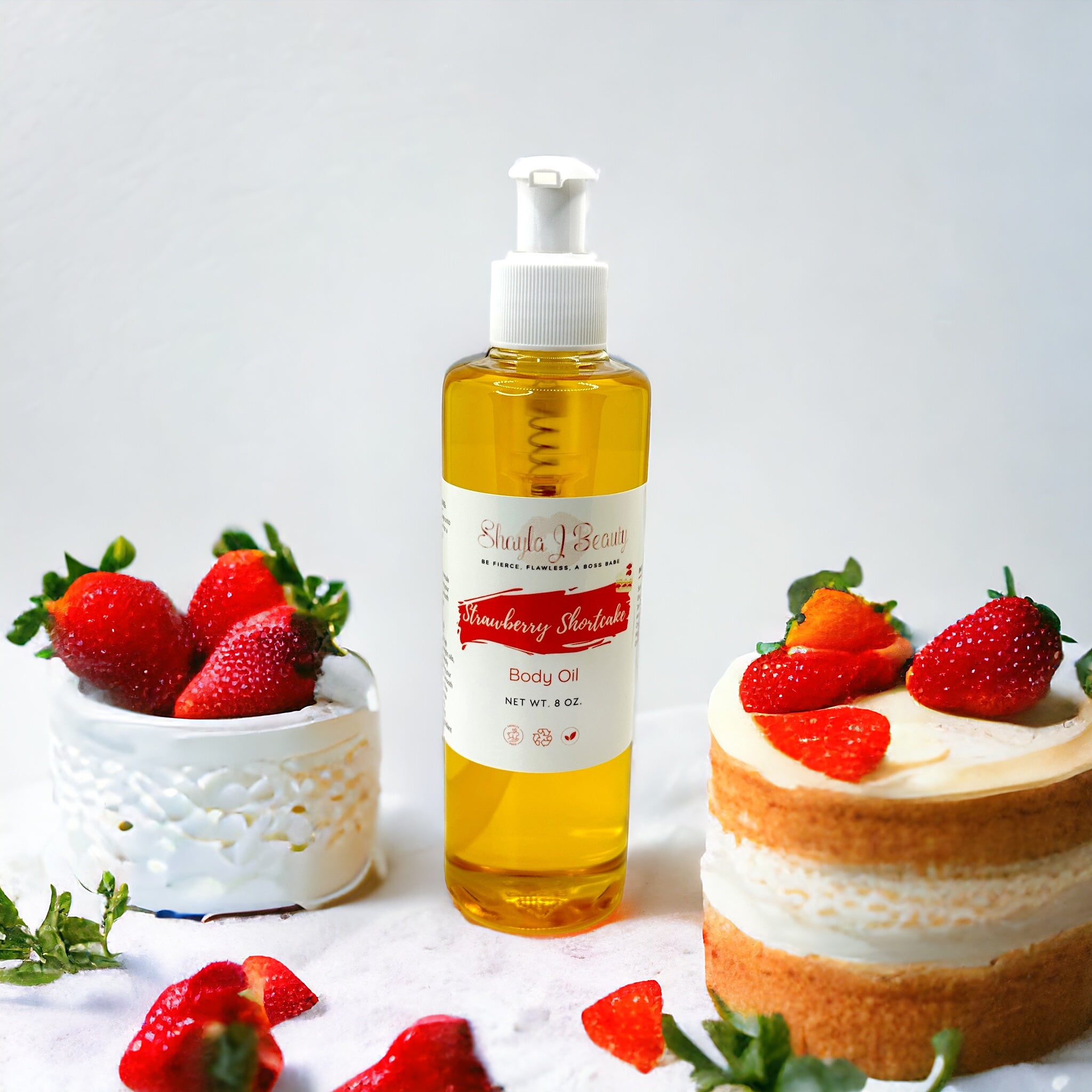 Strawberry Shortcake Body Oil image 0