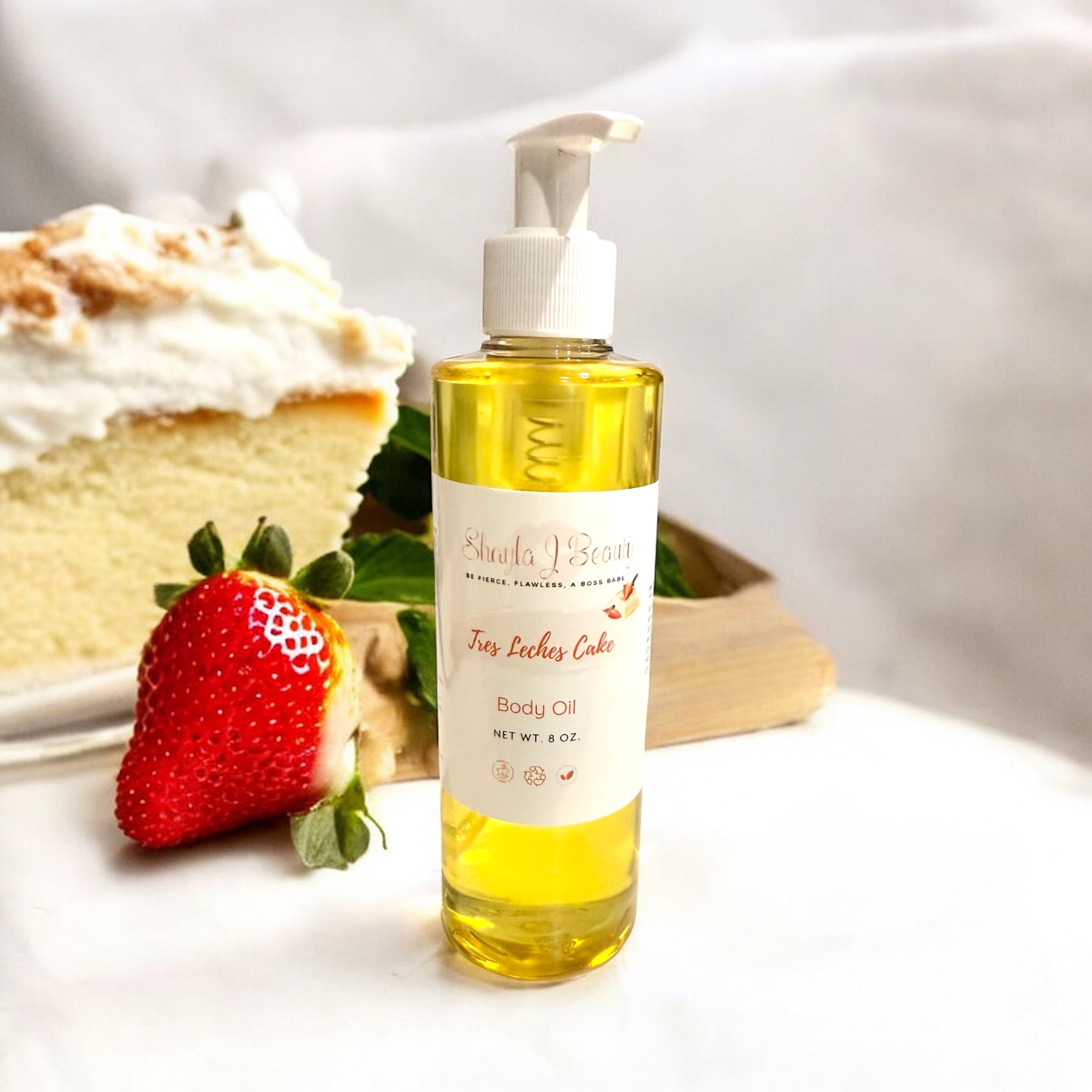 Tres Leches Cake Body Oil image 0