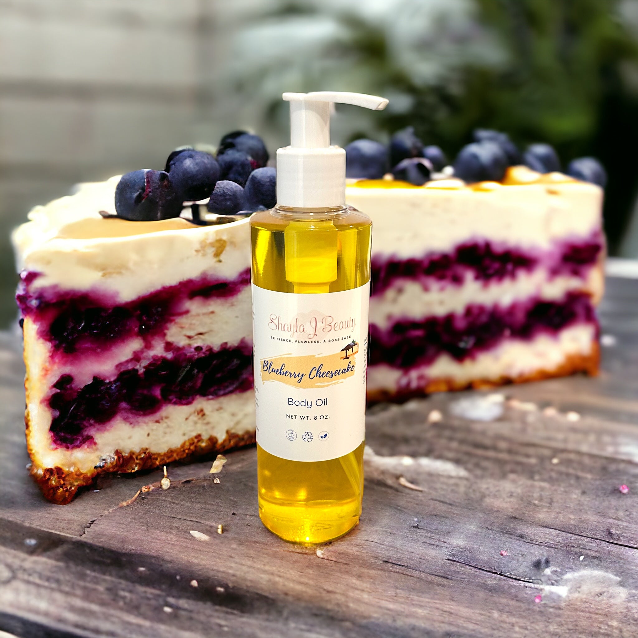 Blueberry Cheesecake Body Oil image 0