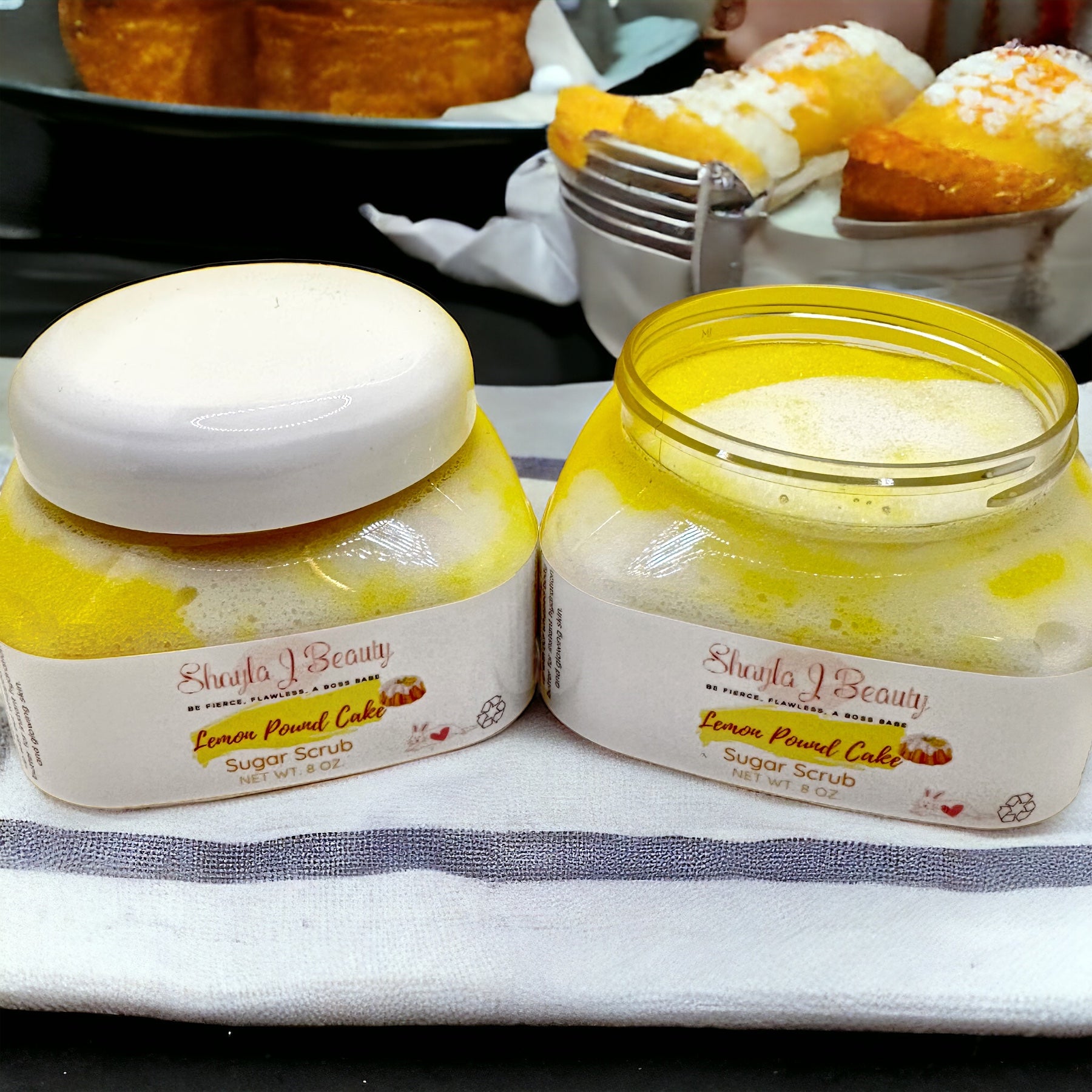 Lemon Pound Cake Sugar Scrub image 0