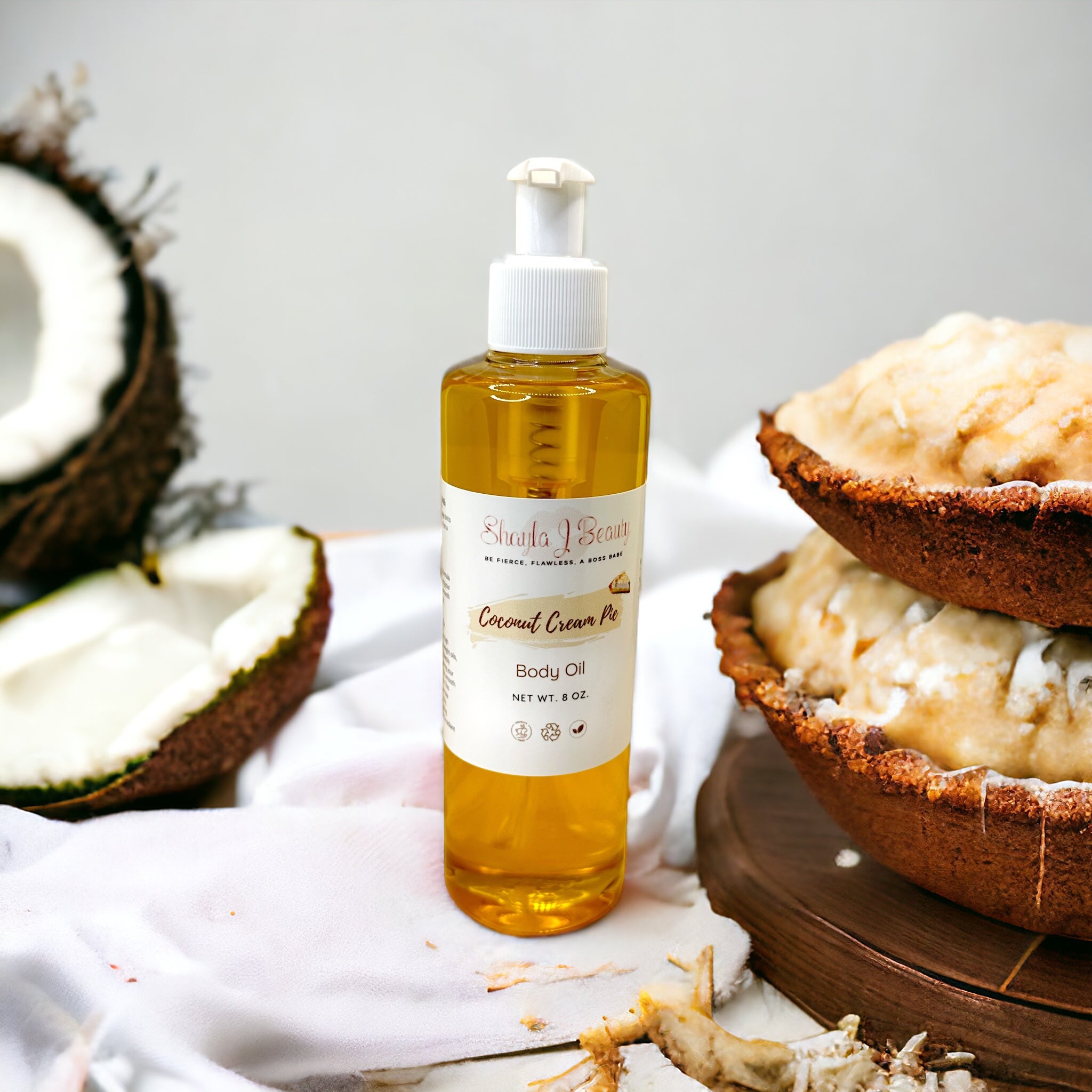 Coconut Cream Pie Body Oil image 0