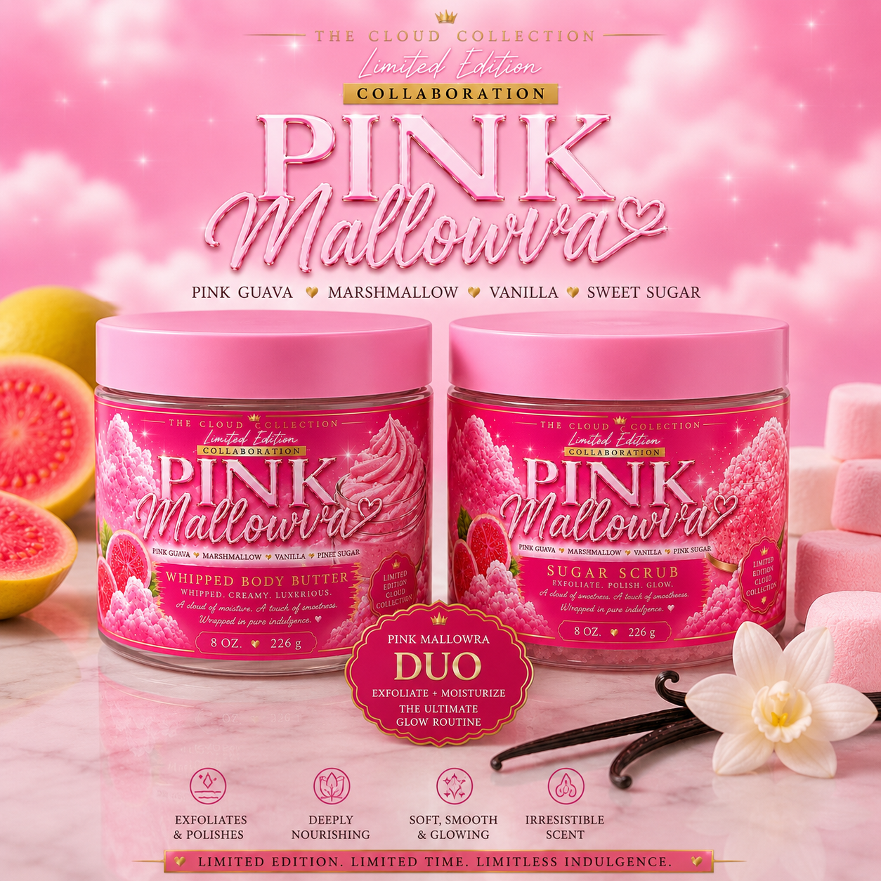 Pink Mallowva Duo Set