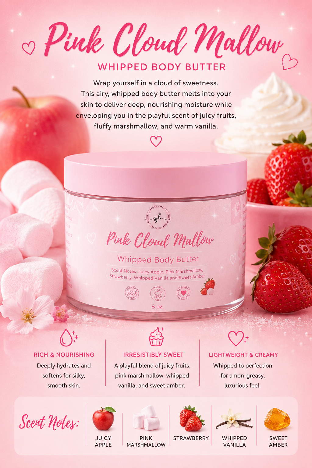 Pink Cloud Mallow