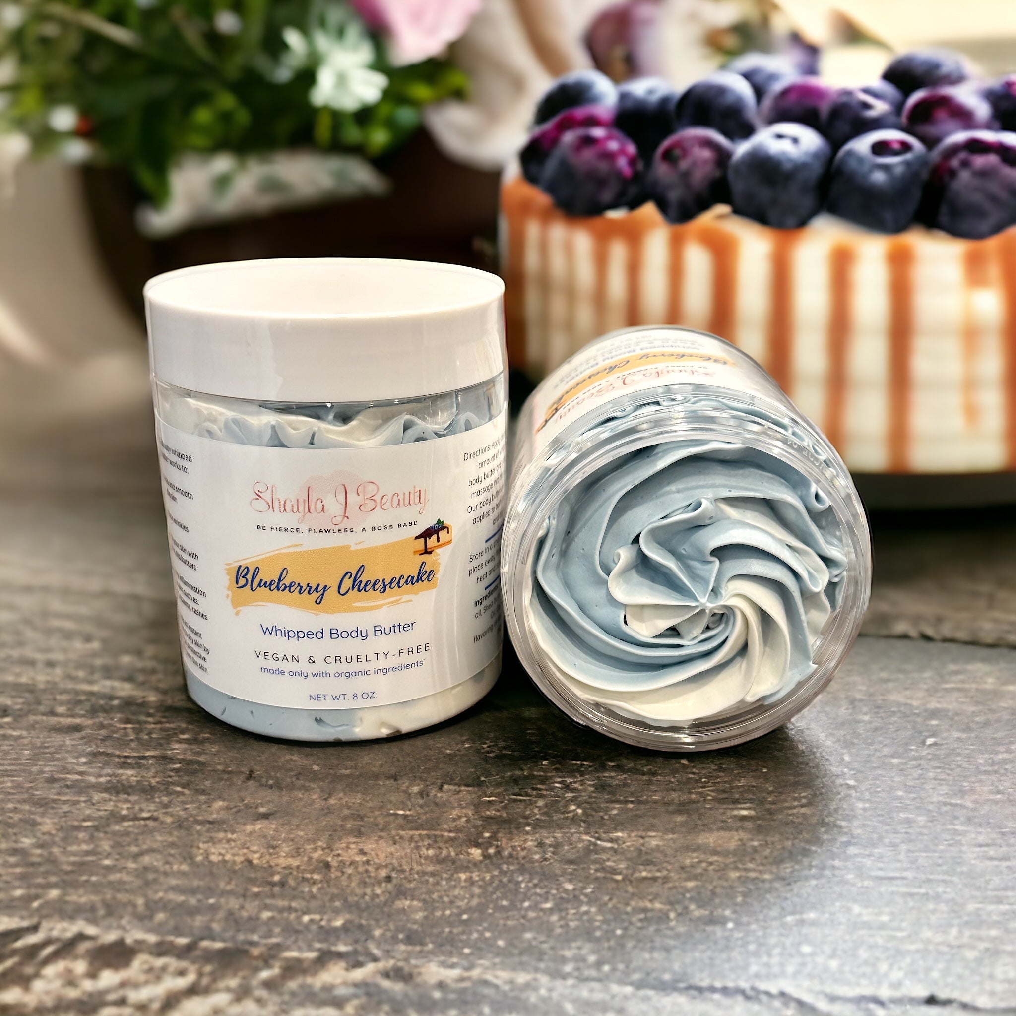 Blueberry Cheesecake Whipped Body Butter image 0