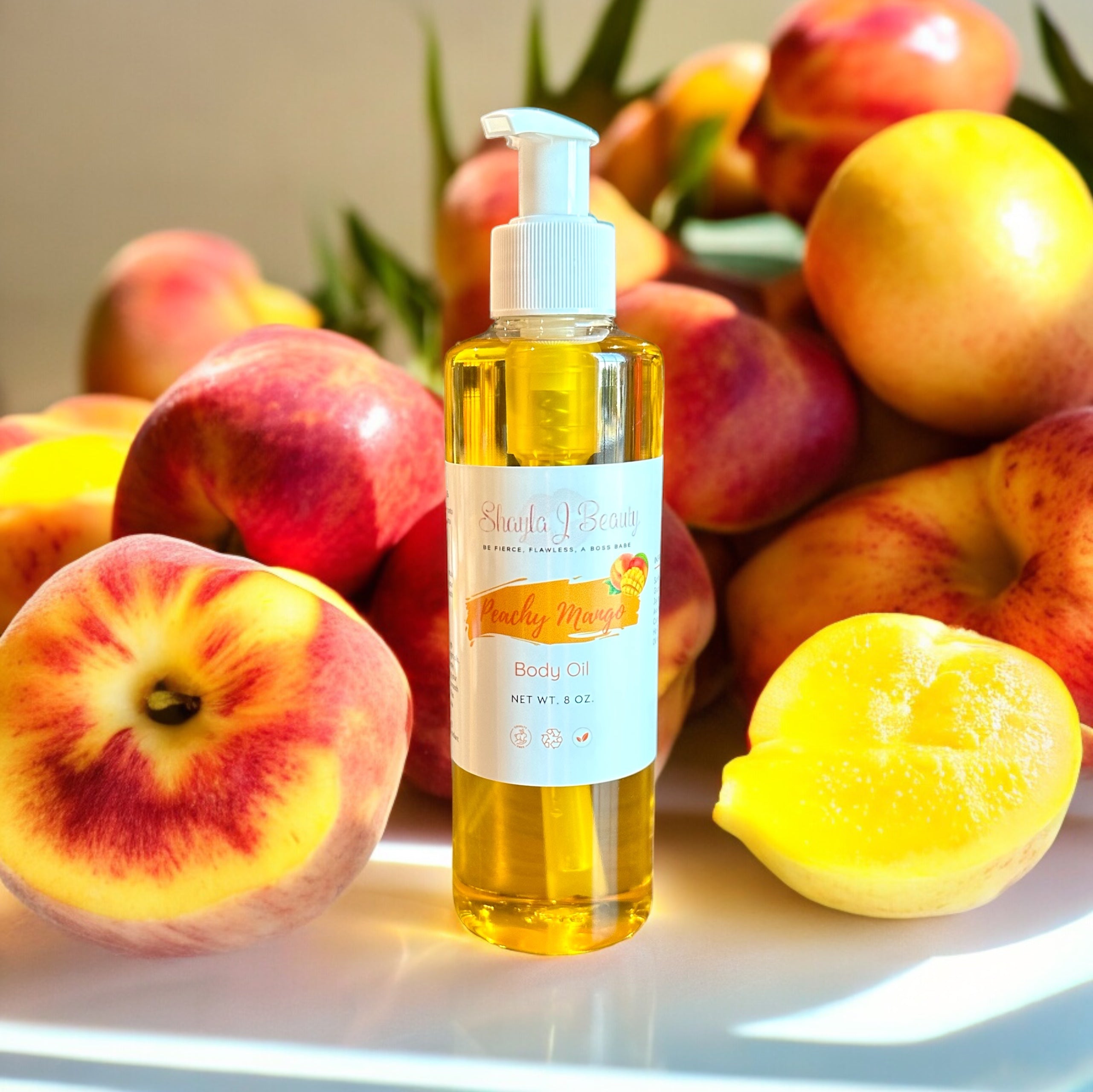 Peachy Mango Body Oil image 0
