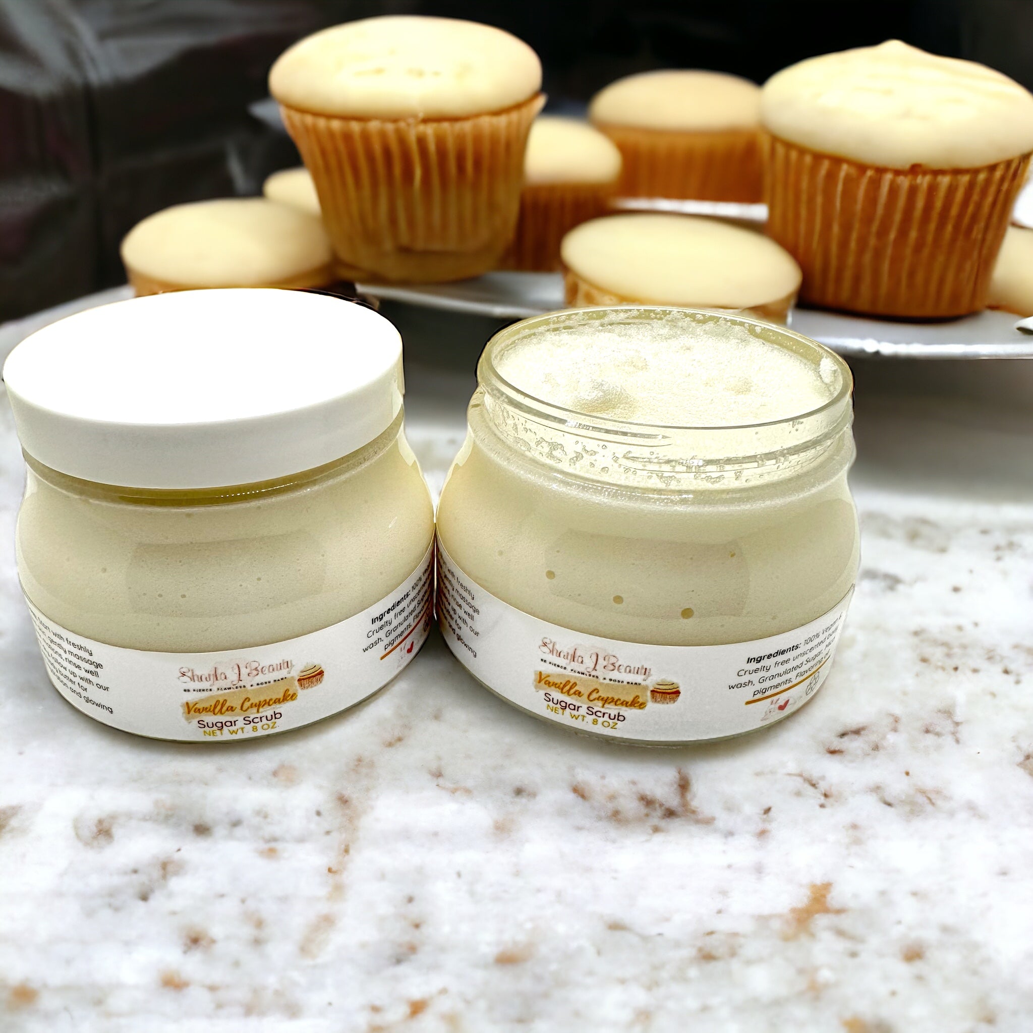 Vanilla Cupcake Sugar Scrub image 0