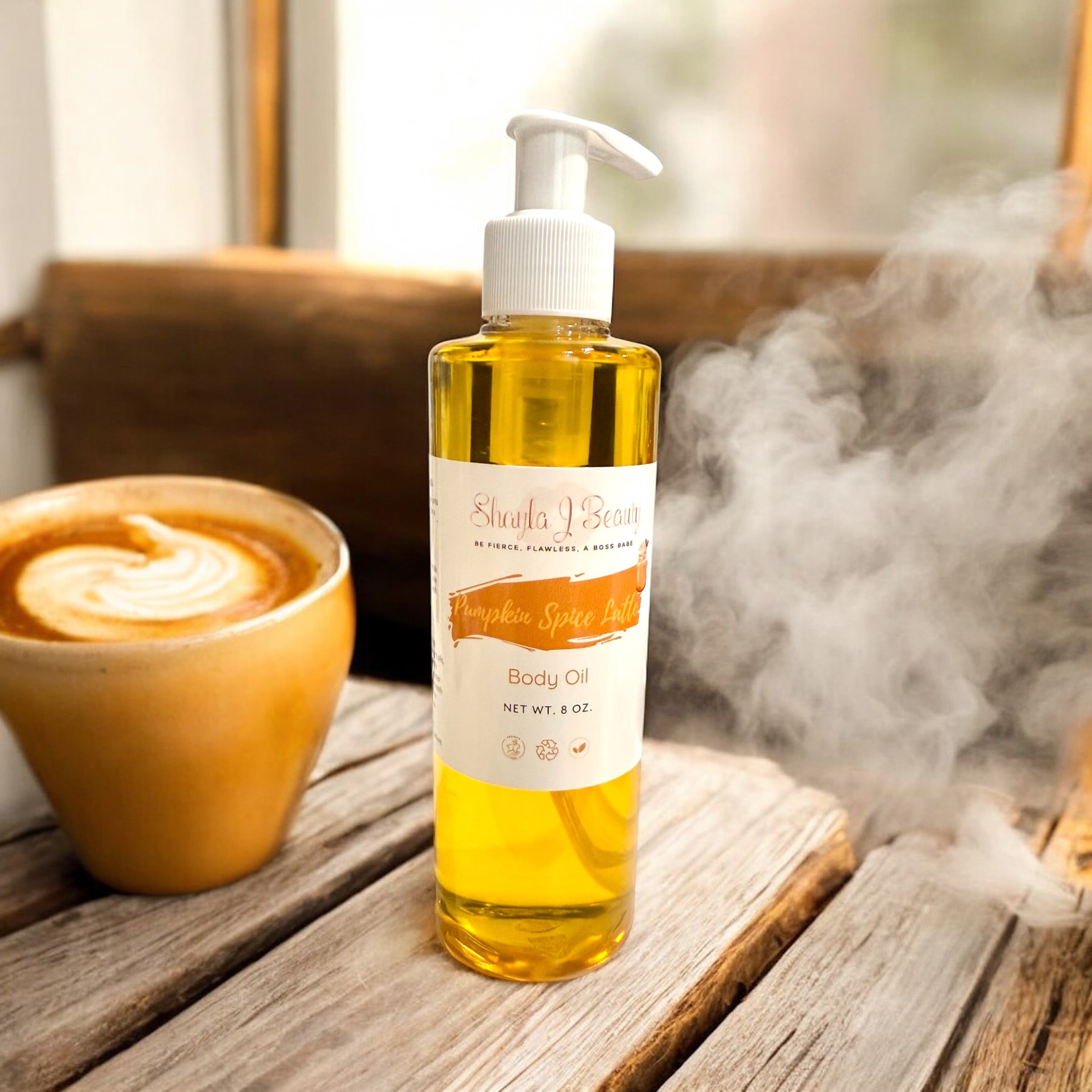 Pumpkin Spice Latte Body Oil image 0