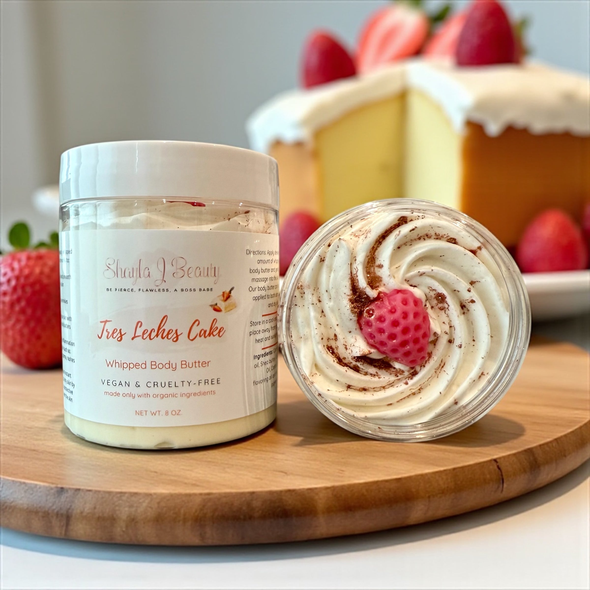 Tres Leches Cake Whipped Body Butter image 0
