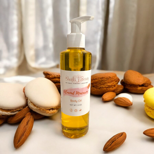 Almond Macaron Body Oil image 0