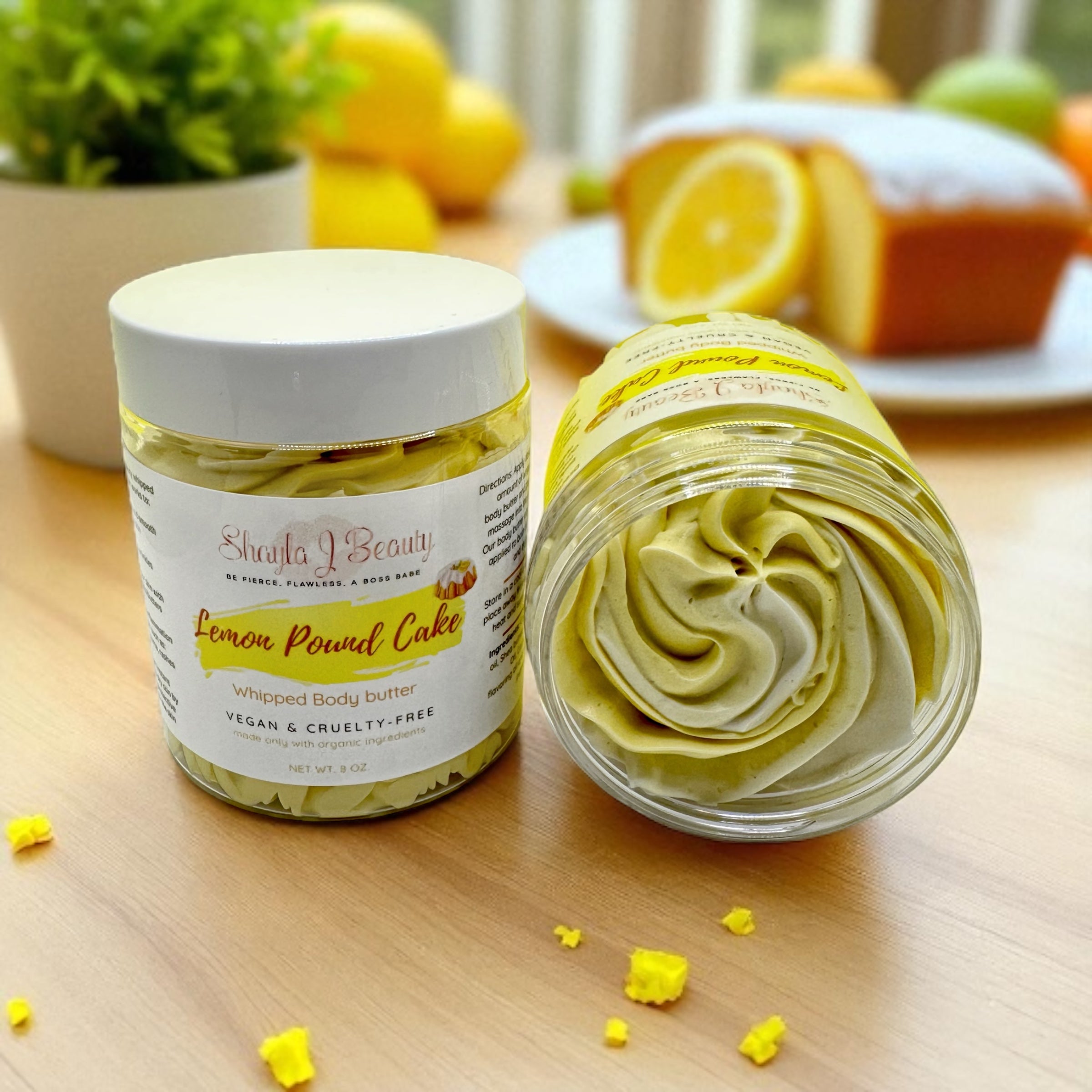 Lemon Pound Cake Whipped Body Butter image 0