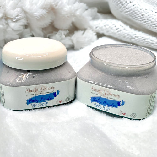 Baby Powder Sugar Scrub image 0