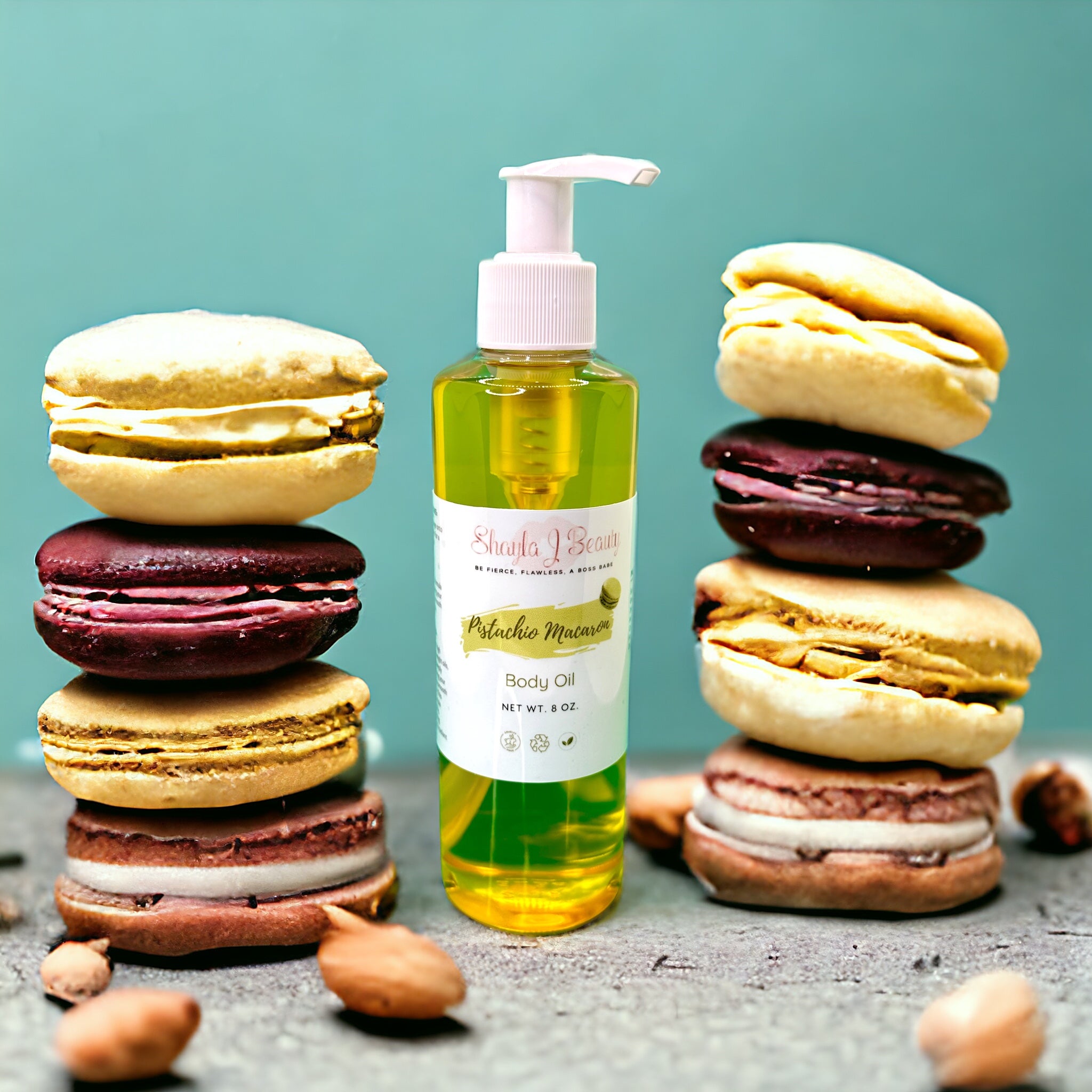 Pistachio Macaron Body Oil image 0