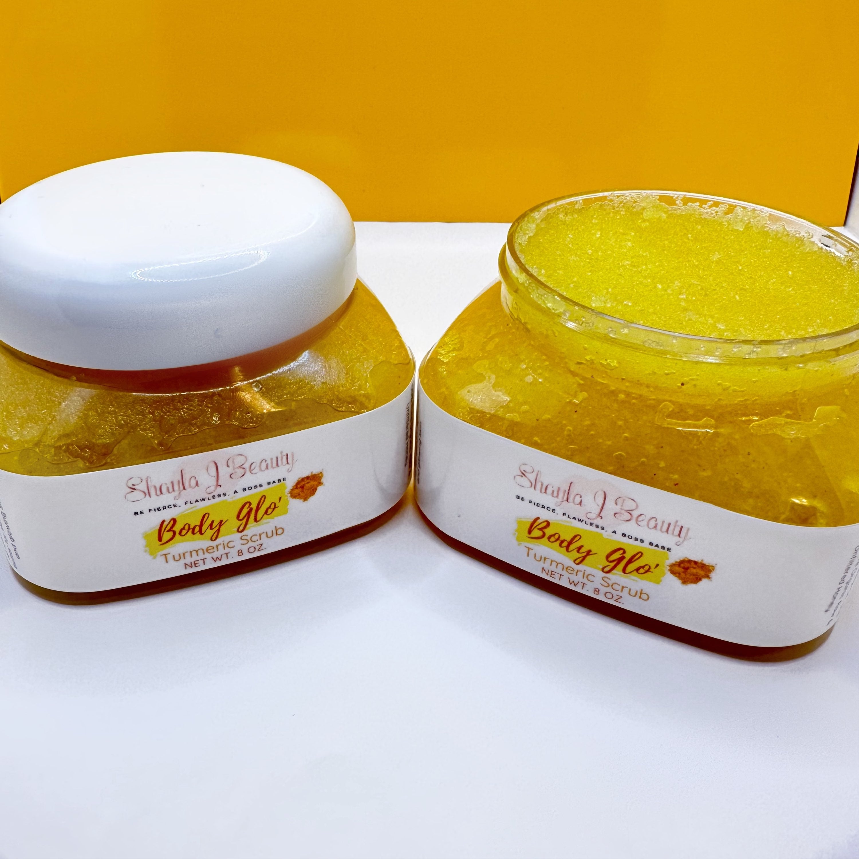 Body Glo’ Turmeric Sugar Scrub image 0